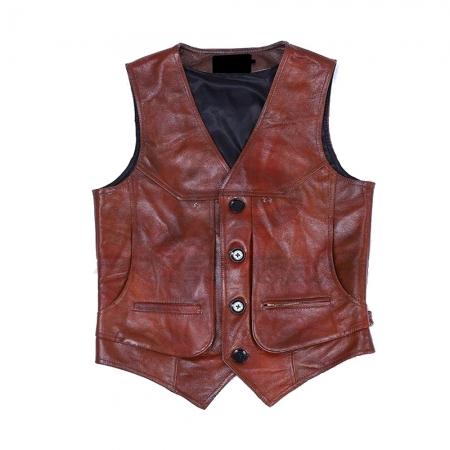 Leather Vest